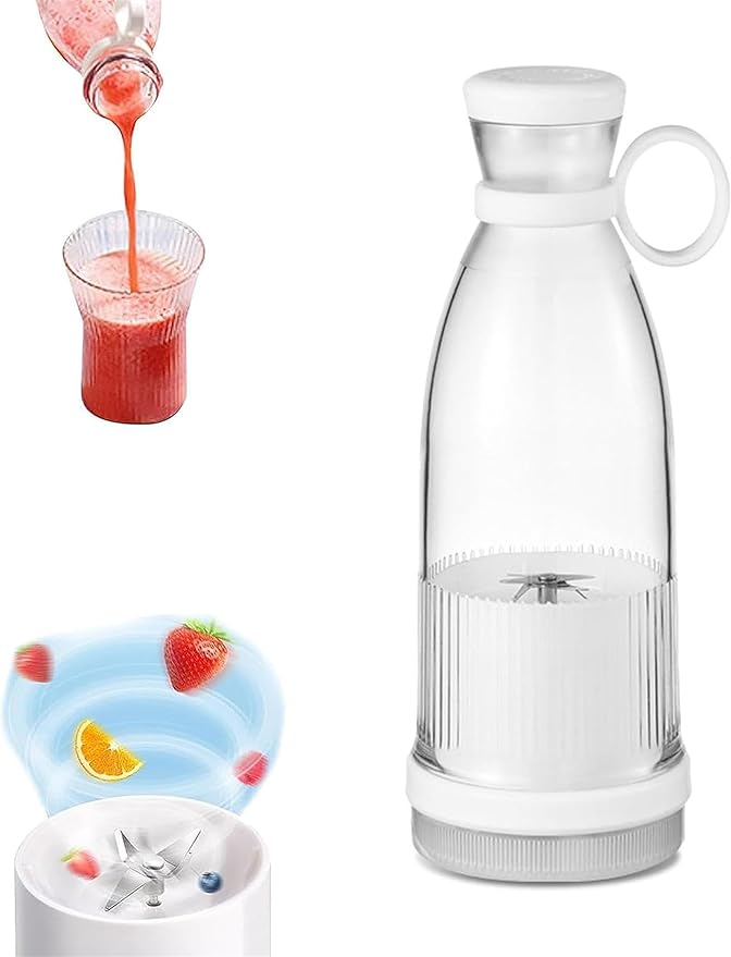 BOTELLA BATIDORA PORTÁTIL