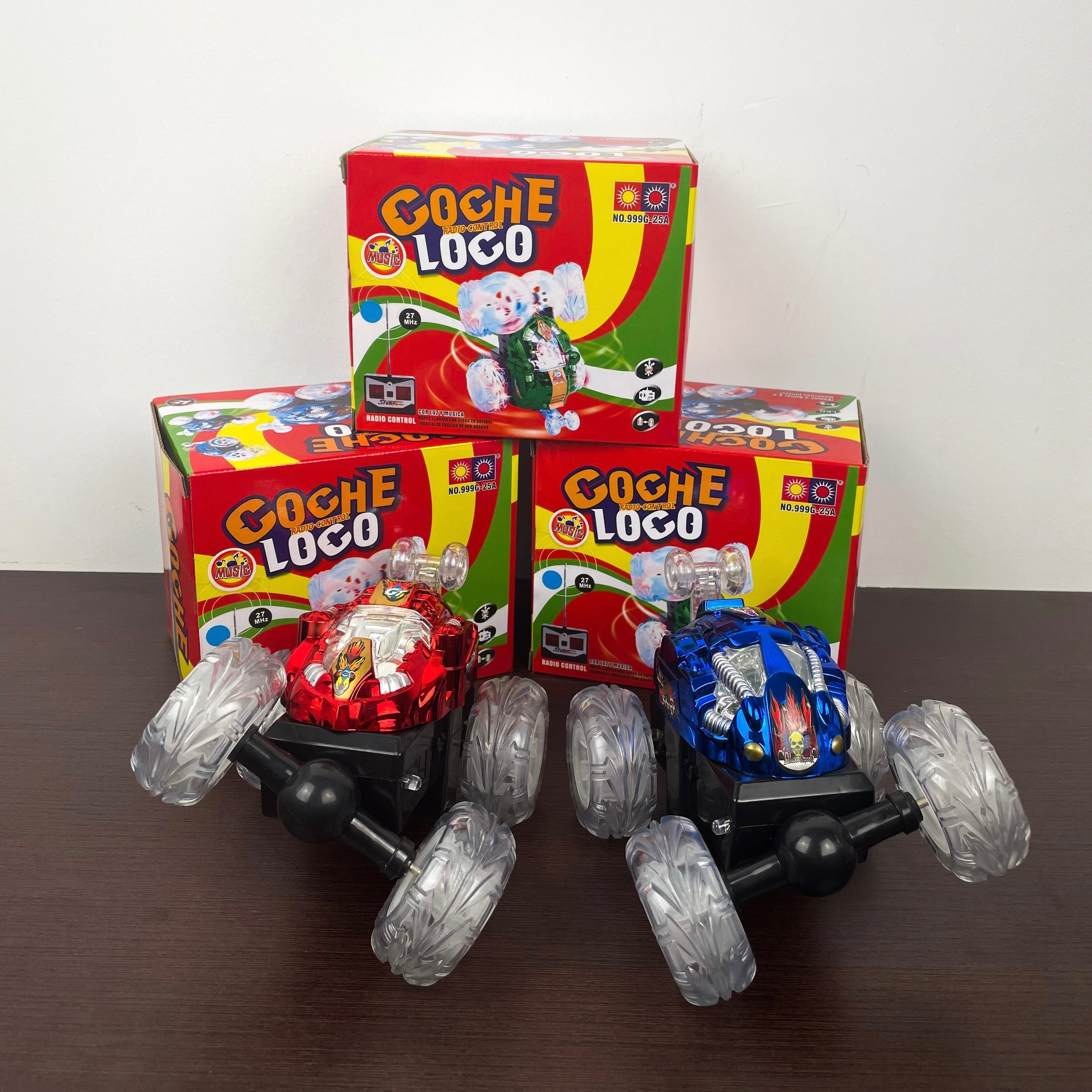 COCHE RADIOCONTROL ANTIVUELCO STUNT CAR