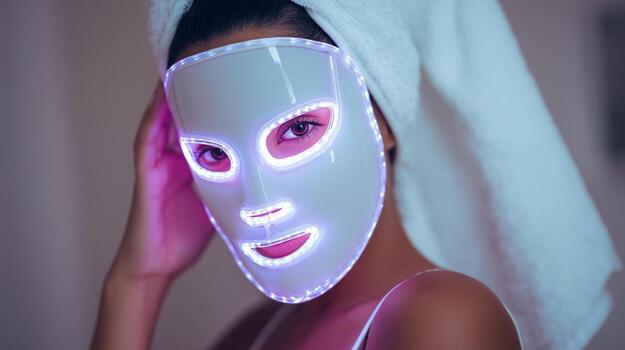MASCARA FACIAL LED