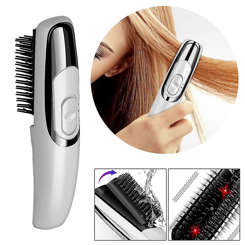 CEPILLO ANTICAÍDA CON LED TERAPIA Y VIBRACIÓN